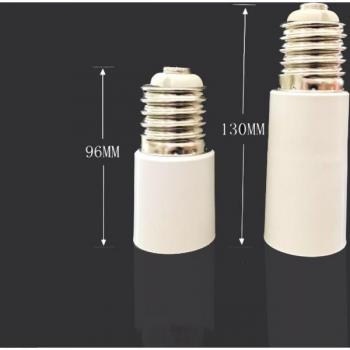 Adaptateur lumineux 96 mm E40 – Extension LED 3 A, 220 V, blanc
