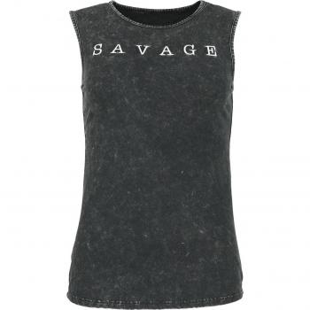 Tanktop für Damen von RED by EMP, schwarz, vintage