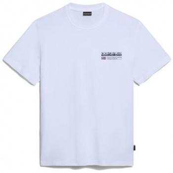 Men’s 3XL White Print Crew Neck by Napapijri