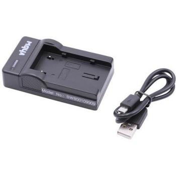 Caricabatterie Micro USB per Fotocamera JVC GZ-MG330REX