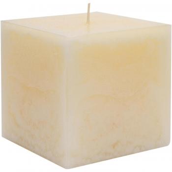 Square Vanilla Pillar Candle