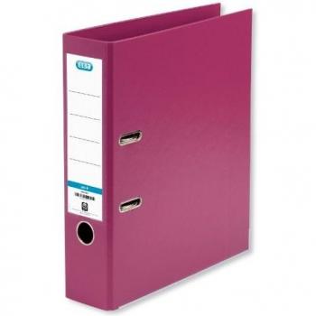 Elba Smart Pro+ 10468PI A4 Folder 8 cm Spine Interchangeable Label Pink Pack of 10