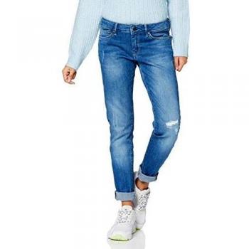Jean Femme Pepe Jeans Pixie, Bleu (Medium Used 000)