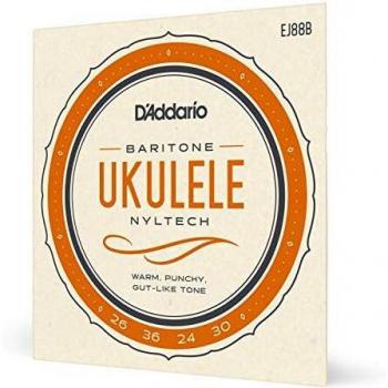 Cordes de Ukulélé Bariton D'Addario EJ88B Nyltech