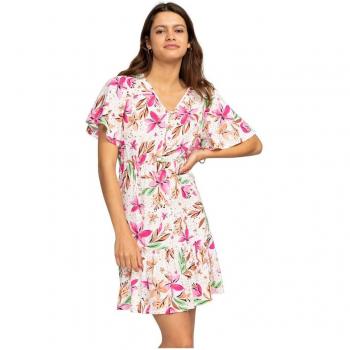 Marine Melody Skirt – White/Orange/Pink – XS