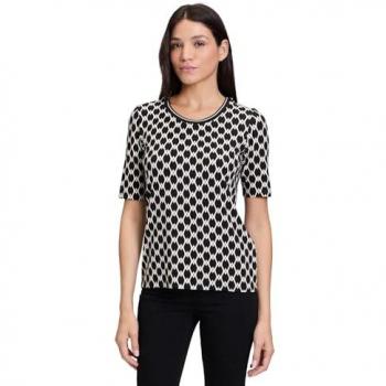 Betty Barclay Damen T-Shirt Schwarz 44
