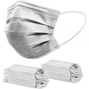 ComfortFit 3-Layer Disposable Face Masks – 50pcs