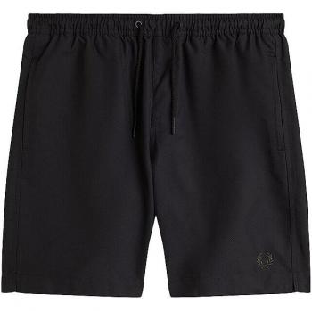 Fred Perry Bañador de Hombre Bermuda Estilo Classic con Bolsillos