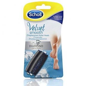 Scholl Velvet Smooth Express Pedi Ersatzrollen mit Diamantpartikeln