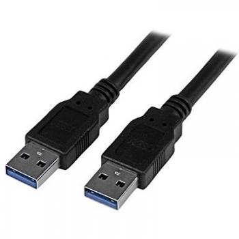 USB 3.0 A‑A Negro 2 m – Conexión Profesional