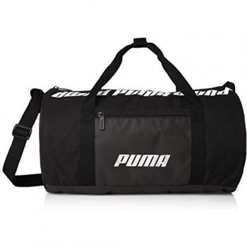 Mini sac à bandoulière Puma Core Barrel Unisexe Noir-Gris