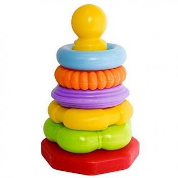 Simba Rainbow Stacking Ring Pyramid
