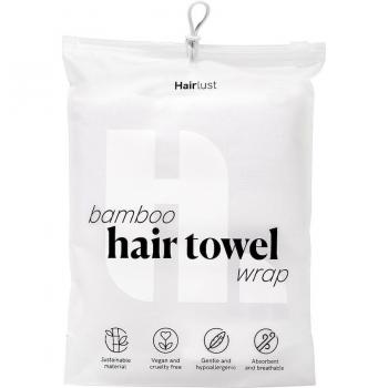NatureSoft Bamboo Hair Blanket – Pearl White