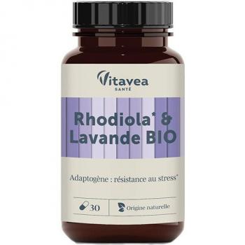 Vitavea Stress Relief Rhodiola & Lavande 30 Capsules