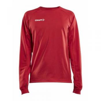 Craft Evolve Sweatshirt in Red Vif