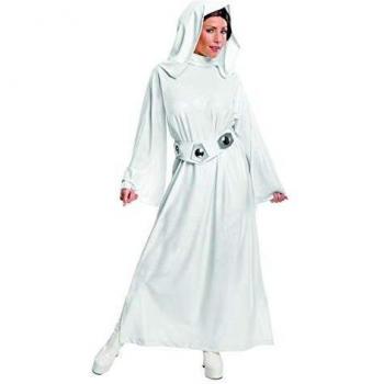 Women's Large White Leia Star‑Wars Dress