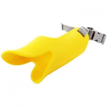 Sets de masques pour chiens, silicone, bec de canard, S-L