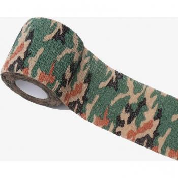 Bande Extérieure Camouflage Élastique – 2,5 cm × 4,5 m, Étanche, Polyvalente