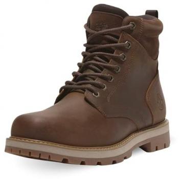 Boots Timberland Britton Road homme marron foncé, taille 43.5, cuir et durable