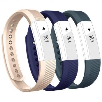 Fitbit Alta HR Armband, Vancle Fitbit Alta Armband Weiches Sports Ersetzerband Silikagel Fitness Verstellbares Uhrenarmband für Fitbit Alta und Fitbit Alta HR