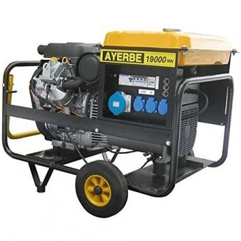 Ayerbe G19000 V MN – Générateur Monophasé à Démarrage Électrique Moteur Vanguard