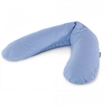 Theraline 190 cm Vichy‑Karo‑Blau Kissen, Original inklusive Bezug – Code 51015002