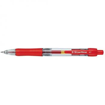 Penna a sfera scatto rossa 0.7mm Fine Starline