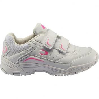 Zapatillas John Smith Coten 23V blancas y fucsias