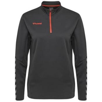 Sweatshirt Damen Hummel demi-zip hmlAUTHENTIC Gris M female
