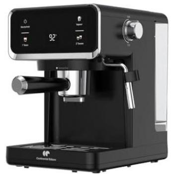 Continental Edison Kaffeevollautomat 19 Bar Schwarz
