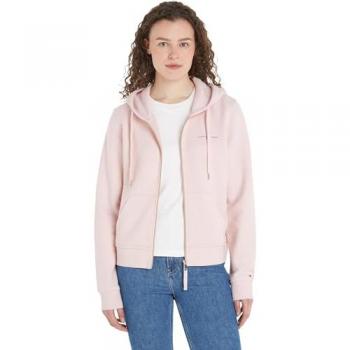 Tommy Hilfiger Damen Kapuzensweatshirt 1985 Rosa Regular Fit XS