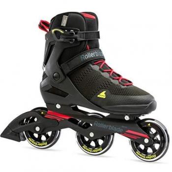 Inlineskate Rollerblade Herren Sirio 100 3WD – Schwarz-Rot, 265 mm