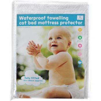 Cubierta Impermeable y Anti‑Hinchazón para Colchones Infantiles 