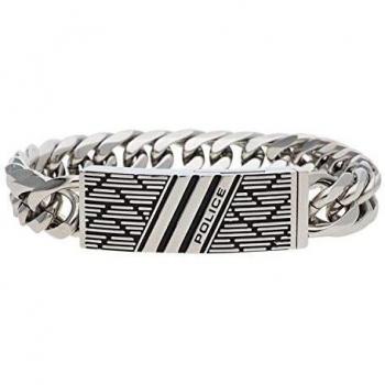Pulsera Police Hombre PJ26287BSS.01-L, acero inoxidable