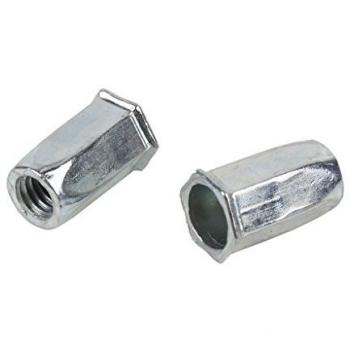 M6 Tuercas Remachables de Acero, Caja 500, Baja y Hexagonal