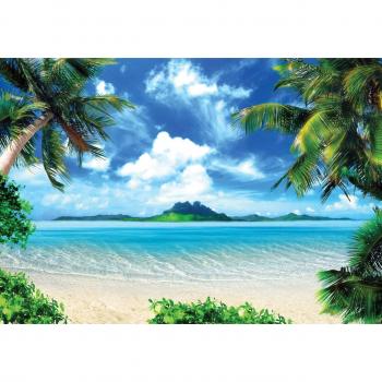Papier Peint Intissé Plage Paradisiaque 368x254 cm