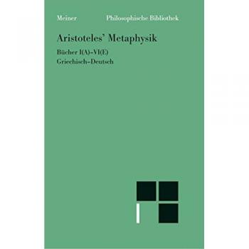 Aristoteles' Metaphysik. Bücher I(A)