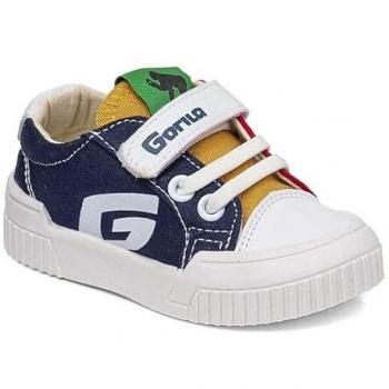 Gorilla Kids Shoes 76501 Navy/Rojo/Mick Multicolor