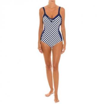 Col V maillot de bain femme – Bleu Émeraude