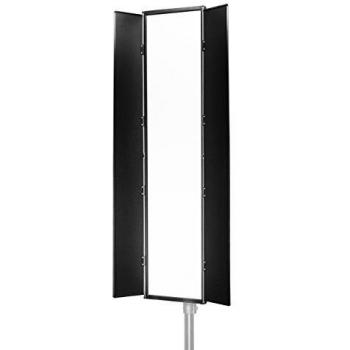 Walimex Soft Brightlight 1200 Bi Color (Flächenleuchte), Dauerlicht, Schwarz
