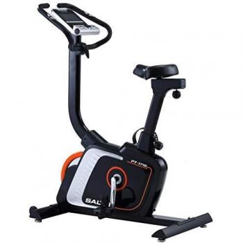 Salter PT‑1715 Portable Trainer Bike – One Size, Black/Orange