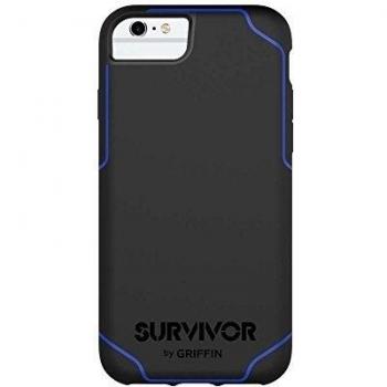 Protector Griffin GB42768 Negro y Azul para iPhone 7/6/6s