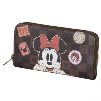 Billetera Minnie Disney Essential Marrón