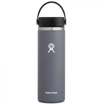 Hydro Flask 20oz Wide Mouth Water Bottle, Stone