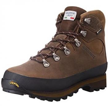 Dolomite Robuster wasserdichter Gore-Tex® Leder Trekkingstiefel. Farbe: Braun / Größe: 45