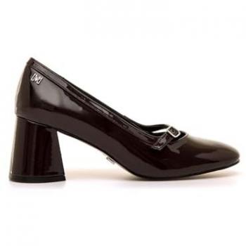 Sapatos de Salto Maria Mare 63706 Vermelhos em Charol com Fivela