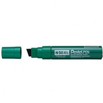 Pentel N50XL permanent marker Chisel tip Green 6 pc(s)
