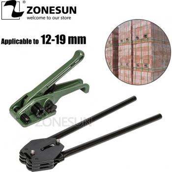 ZONESUN 12-19mm Strapping Tool for Lumber Packaging