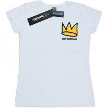 Camiseta de Mujer Riverdale con Estampado de Corona en Algodón
