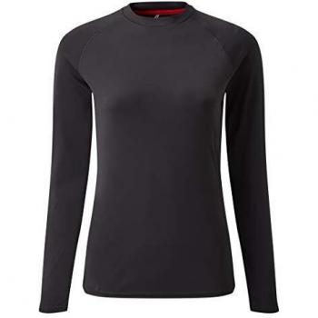 Gill Charcoal UVTec Women’s Long Sleeve Shirt, 34